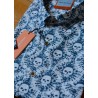 Camisa Calaveras Azul M/C - Darío Beltrán