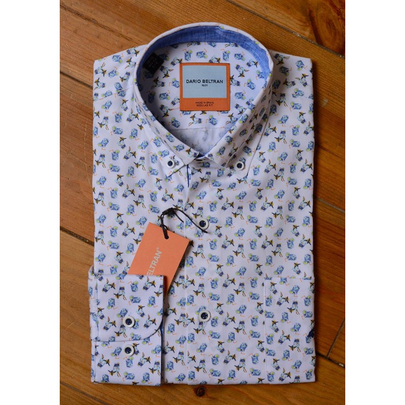 Camisa para hombre de Dario Beltrán, a la venta en El Miracle, tienda en Valencia. Comprar on line.