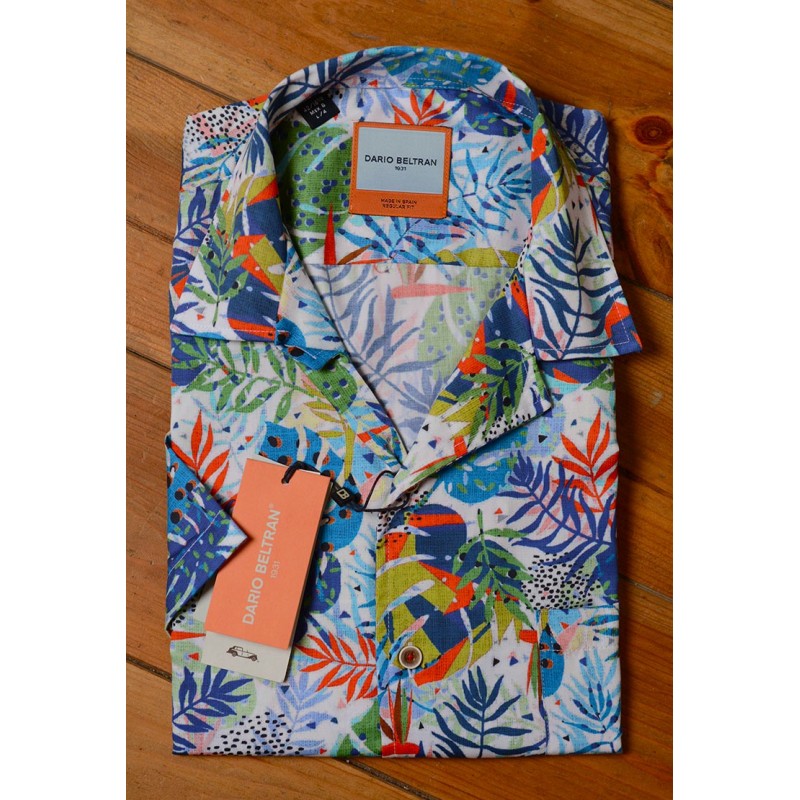 Camisa para hombre de Dario Beltrán, a la venta en El Miracle, tienda en Valencia. Comprar on line.