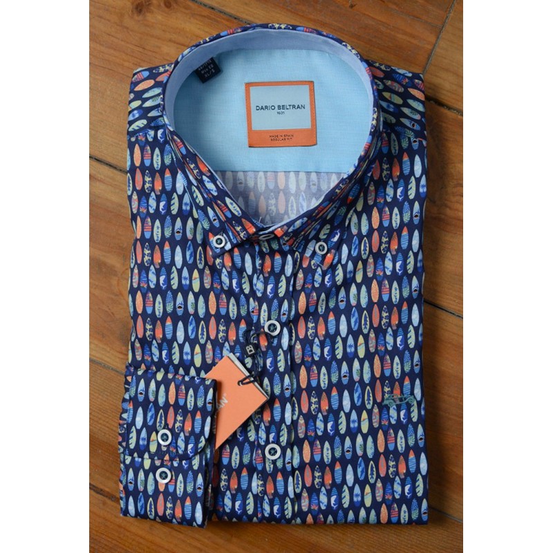 Camisa para hombre de Dario Beltrán, a la venta en El Miracle, tienda en Valencia. Comprar on line. Nueva colección