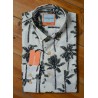 Camisa Palmeras Beige - Darío Beltrán