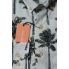 Camisa Palmeras Beige - Darío Beltrán