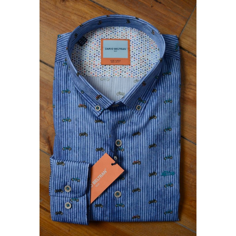 Camisa para hombre de Dario Beltrán, a la venta en El Miracle, tienda en Valencia. Comprar on line. Nueva colección