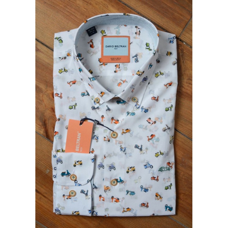 Camisa para hombre de Dario Beltrán, a la venta en El Miracle, tienda en Valencia. Comprar on line.