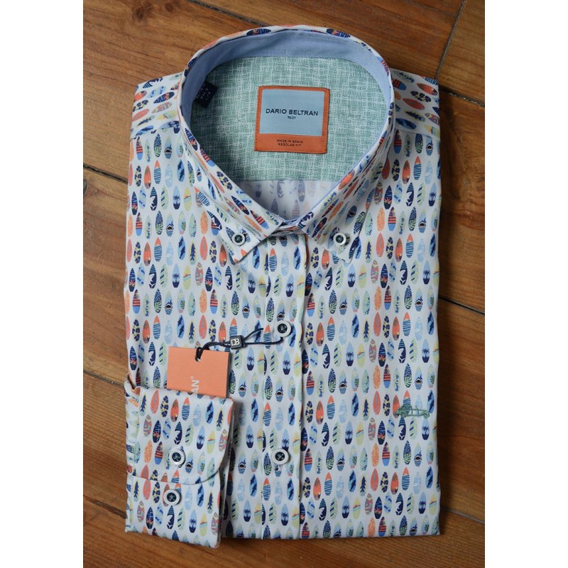 Camisa para hombre de Dario Beltrán, a la venta en El Miracle, tienda en Valencia. Comprar on line. Nueva colección