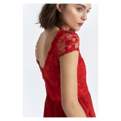 Maru Atelier Vestido Cenicienta Rojo